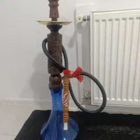 قلیان چوب سرخ.برنج.