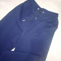 شلوار اسلش نیم بگ سرمه ای