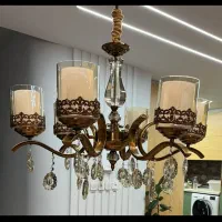 لوستر مدل ماهی شش شاخه زیبا و نو