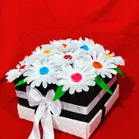 گل روبانی|گل مصنوعی|املش, |دیوار