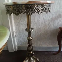 میز تلفن برنز