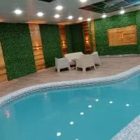 اجاره روزانه ویلا استخر سرپوشیده آبگرم داخل بنا|اجارهٔ کوتاه‌مدت ویلا و باغ|شهریار, شهریار|دیوار