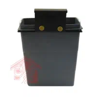 سطل زباله درب آویز  پلاتین