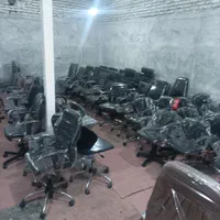 میز وصندلی اداری تمام صندلی‌ها استوک در حد نو|دفتر کار|مشهد, طلاب|دیوار