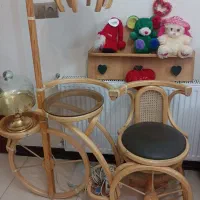 میز تلفن حصیری|صنایع دستی و سایر لوازم تزئینی|اصفهان, اشکاوند|دیوار