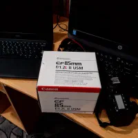 لنز کنون canon 85mm f1.2 ii|دوربین عکاسی و فیلم‌برداری|بندرعباس, |دیوار