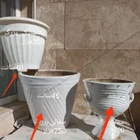 گلدان های بزرگ