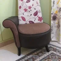 تخت تک نفره فلزی با خوشخواب به همراه صندلی تک|تخت و سرویس خواب|تهران, دروس|دیوار