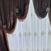 پرده  با والان زیبا ۶متری برای پذیرایی