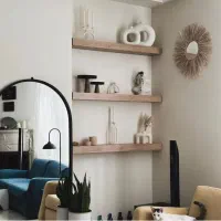 شلف پایه مخفی|کتابخانه، شلف، قفسه‌های دیواری|شیراز, عادل آباد|دیوار