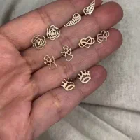 گوشواره میخی از 6 میلیون طلا