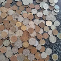 سکه قدیمی جمهوری خارجی|کلکسیون سکه، تمبر، اسکناس|کلاچای, |دیوار