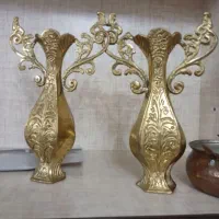 گلدان و اسب برنز اصل