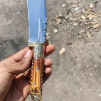 چاقو شکاری دسته برنجی