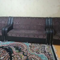 مبل چرم و مخمل در حد نو|مبلمان خانگی و میز عسلی|مشهد, رضاشهر|دیوار
