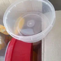 شیشه جای مربا و پلاستیک جای رطب