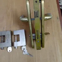 قفل کتابی سالم قفل در سوییچی سالم