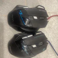 دو عدد ماوس گیمینگ حرفه‌ای