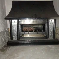 بخاری شومینه 30هزار|بخاری، هیتر، شومینه|دهگلان, |دیوار