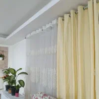 پرده ۳متری همراه با استری|پرده، رانر، رومیزی|اهواز, کوی سعدی|دیوار