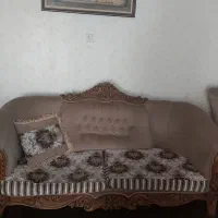 مبل سلطنتی هفت نفره در حد نو