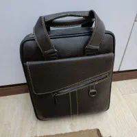 کیف اداری قهوه‌ای نو