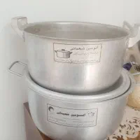 دو تا قابلمه روحی بزرگ با قطر  ۳۰ و ۳۵ جنس ضخیم|ظروف پخت‌وپز|تهران, ستارخان|دیوار