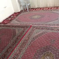 فروش فرش و پشتی کار کرده