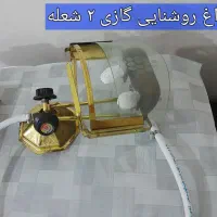 روشنایی ۲ شعله گازی|لامپ و چراغ|نوشهر, |دیوار