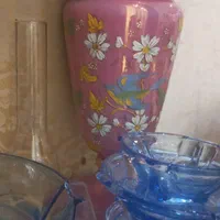 چراغ آنتیک قدیمی و سینی انتیک|کلکسیون اشیاء عتیقه|کرج, فاز ۱ مهرشهر|دیوار