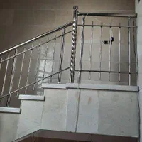 نرده استیل/درب استیل/ اجرای نرده استیل/ راه پله|مصالح و تجهیزات ساختمان|خمینی‌شهر, |دیوار