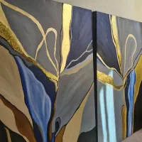 تابلو دکوری دستساز|تابلو، نقاشی، عکس|لامرد, |دیوار