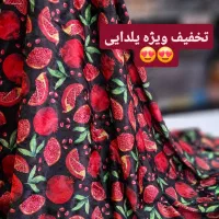 پارچه مخملیلدایی پشت مشکی تخفیفی