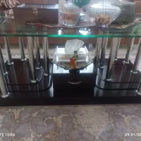 میز وسط مبلی به همراه 4عسلی و  تابلو چراغدار