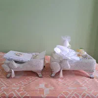 دو عدد باکس پایه دار نامزدی نو