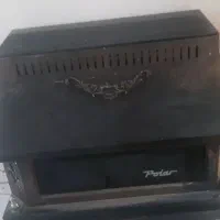 بخاری گازی سالم مدل شومینه