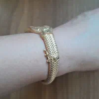 دستبند قفلی تراش دار فیوژن|جواهرات|نورآباد ممسنی, |دیوار