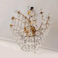 لوستر ،دو عدد|لوستر و چراغ آویز|بندر امام خمینی, |دیوار