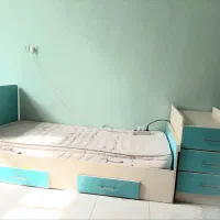 سرویس تخت نوجوان تمام  mdf