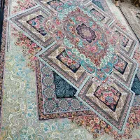 ۲عدد فرش ۱۲متری ۷۰۰شانه سرمه ای