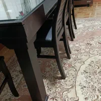 صندلی و میز ناهار خوری چوبی بدون لقی|میز و صندلی غذاخوری|رشت, دیانتی|دیوار