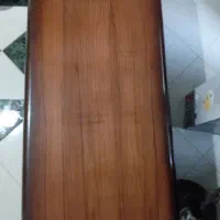 میز چوبی جلو مبلی همراه با شیشه سکوریت ۵ میل|مبلمان خانگی و میز عسلی|کرج, حصار سرجوب|دیوار