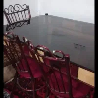 میز صندلی غذاخوری 4 نفره سالم  قیمت پایین اقبالیه