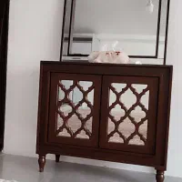 میز تلوزیون و آینه کنسول ست|میز تلویزیون|کرمانشاه, |دیوار