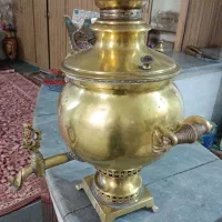 سماور ذغالی قدیمی مهر دار