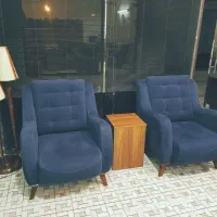 مبل ۴نفره و جلو مبلی