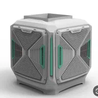 کولر آبی پلیمری سلولزی ایرومکس bldc کاشمر بالازن|کولر آبی|کاشمر, |دیوار