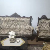 مبل۹نفره با ۳جلو میزی با کیفیت عالی و تر و تمیز|مبلمان خانگی و میز عسلی|ارس, |دیوار