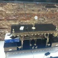 میزتلویزون برنجی فرشته شیک و سنگین