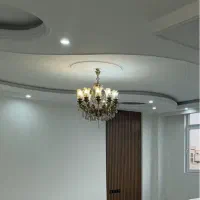 دو عدد لوستر برنج اصلی و یک عدد ایستاده